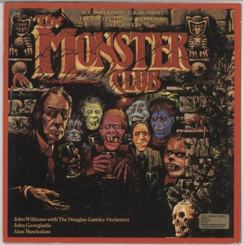 Original Soundtrack The Monster Club vinyl LP album (LP record) UK OSTLPTH733136