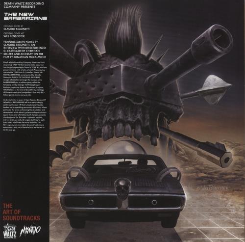 Original Soundtrack The New Barbarians - Sand Yellow Splattered Vinyl vinyl LP album (LP record) US OSTLPTH858299