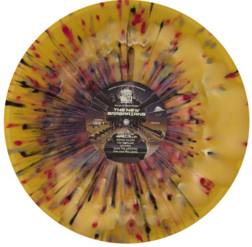 Original Soundtrack The New Barbarians - Sand Yellow Splattered Vinyl vinyl LP album (LP record) US OSTLPTH858299