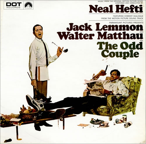 Original Soundtrack The Odd Couple - Factory Sample vinyl LP album (LP record) UK OSTLPTH457061