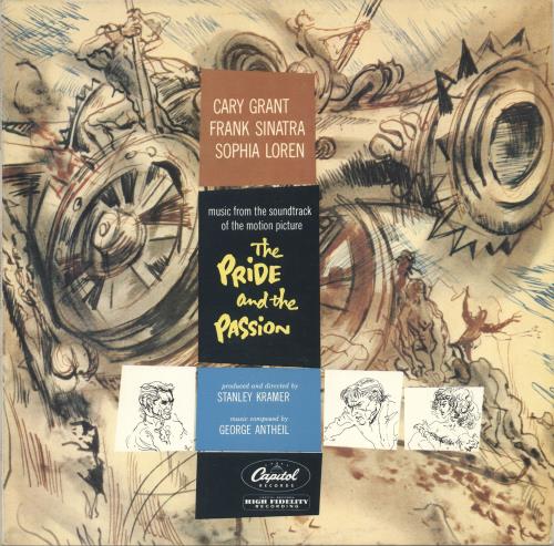 Original Soundtrack The Pride And The Passion vinyl LP album (LP record) New Zealand OSTLPTH694071