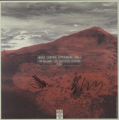 Original Soundtrack The Sightseers Sessions - Red Vinyl - Autographed 12" vinyl single (12 inch record / Maxi-single) UK OST12TH880415