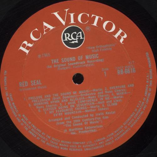 Original Soundtrack The Sound Of Music - 1st vinyl LP album (LP record) UK OSTLPTH696114