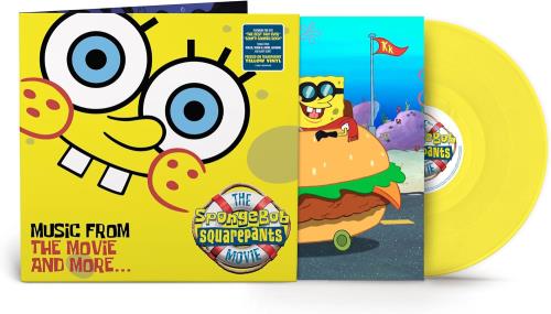 Original Soundtrack The SpongeBob SquarePants Movie - Music From The Movie and More - Yellow Vinyl - Sealed vinyl LP album (LP record) UK OSTLPTH877338