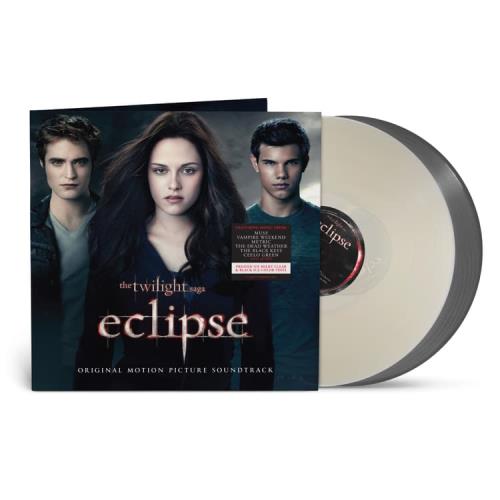Original Soundtrack The Twilight Saga: Eclipse - Milky Clear & Black Ice Vinyl - Sealed 2-LP vinyl record set (Double LP Album) UK OST2LTH877705