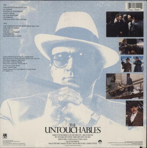 Original Soundtrack The Untouchables - Sealed vinyl LP album (LP record) US OSTLPTH878232