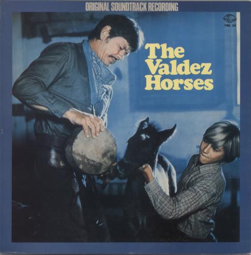 Original Soundtrack The Valdez Horses vinyl LP album (LP record) Japanese OSTLPTH884356