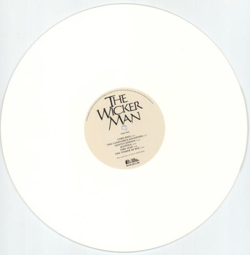 Original Soundtrack The Wicker Man - 40th Anniversary - White Vinyl - Shrink vinyl LP album (LP record) UK OSTLPTH881123
