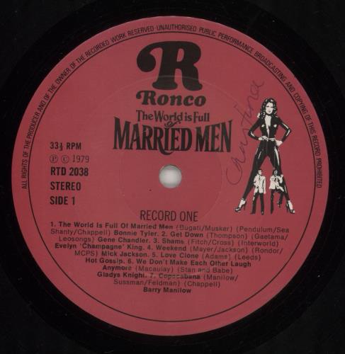 Original Soundtrack The World Is Full Of Married Men 2-LP vinyl record set (Double LP Album) UK OST2LTH444924