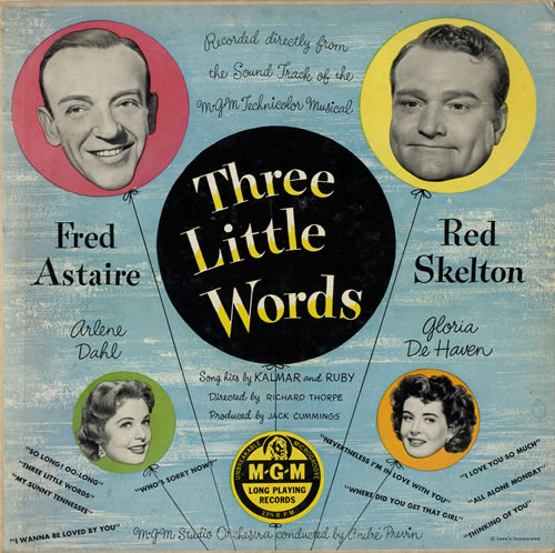 Original Soundtrack Three Little Words 10" vinyl single (10 inch record) US OST10TH551576