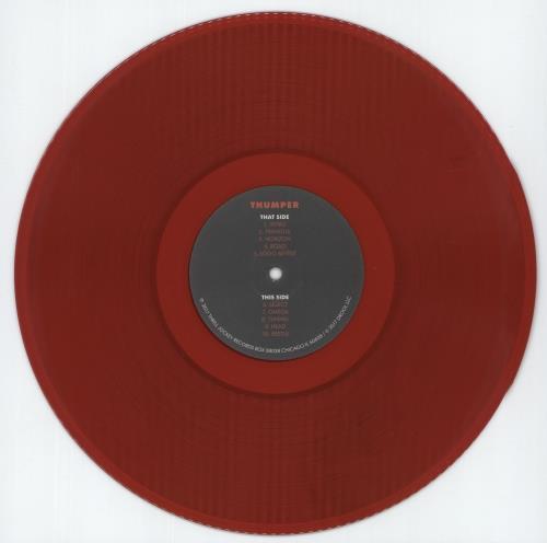 Original Soundtrack Thumper - Red Vinyl vinyl LP album (LP record) US OSTLPTH875638