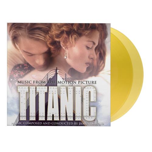 Original Soundtrack Titanic - Translucent Yellow Vinyl 180 Gram - Numbered Edition + Movie Poster 2-LP vinyl record set (Double LP Album) UK OST2LTI873436
