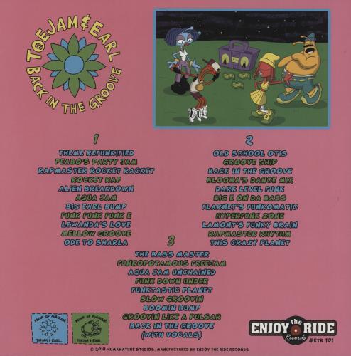 Original Soundtrack Toejam & Earl: Back In The Groove - Yellow Vinyl 2-LP vinyl record set (Double LP Album) US OST2LTO754608