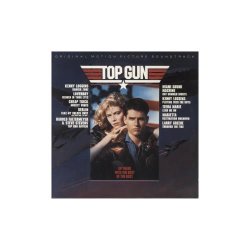 Original Soundtrack Top Gun vinyl LP album (LP record) UK OSTLPTO887687