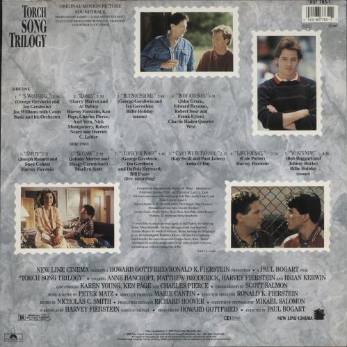 Original Soundtrack Torch Song Trilogy vinyl LP album (LP record) German OSTLPTO522061