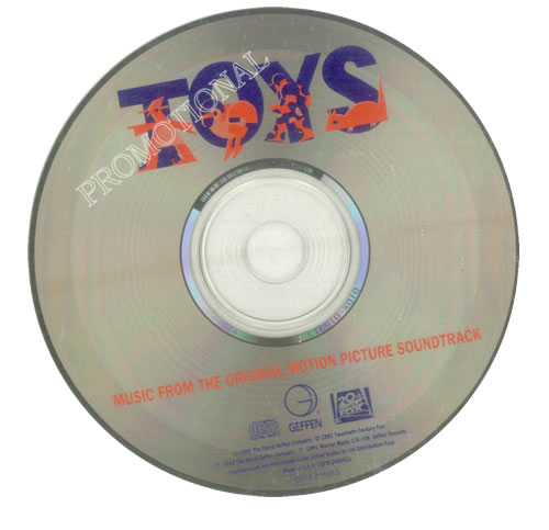 Original Soundtrack Toys CD album (CDLP) US OSTCDTO18502