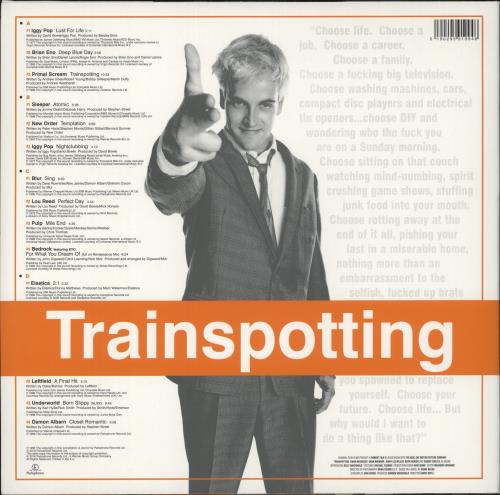 Original Soundtrack Trainspotting - 180 Gram Vinyl 2-LP vinyl record set (Double LP Album) UK OST2LTR881172