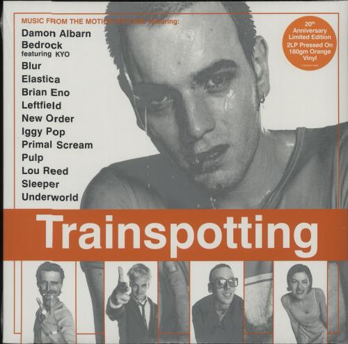 Original Soundtrack Trainspotting - Orange Vinyl - Sealed 2-LP vinyl record set (Double LP Album) UK OST2LTR662771