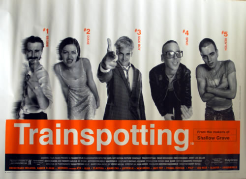Original Soundtrack Trainspotting poster UK OSTPOTR74943