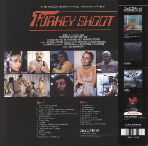 Original Soundtrack Turkey Shoot - 180g - Yellow Vinyl vinyl LP album (LP record) Australian OSTLPTU857002