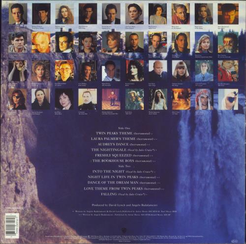 Original Soundtrack Twin Peaks - EX vinyl LP album (LP record) German OSTLPTW828134