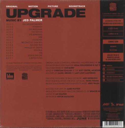 Original Soundtrack Upgrade - 180gm Blue Translucent with Red Color-in-Color Vinyl + Obi vinyl LP album (LP record) US OSTLPUP875834