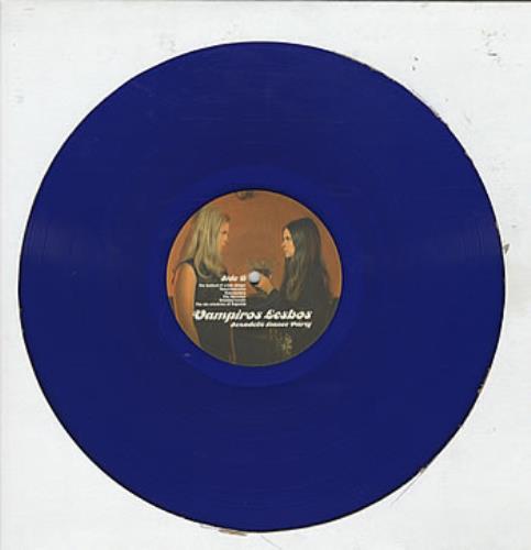 Original Soundtrack Vampiros Lesbos - Blue Vinyl vinyl LP album (LP record) UK OSTLPVA306771