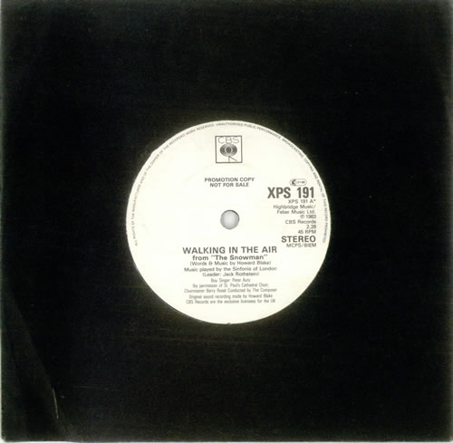 Original Soundtrack Walking In The Air 7" vinyl single (7 inch record / 45) UK OST07WA531168