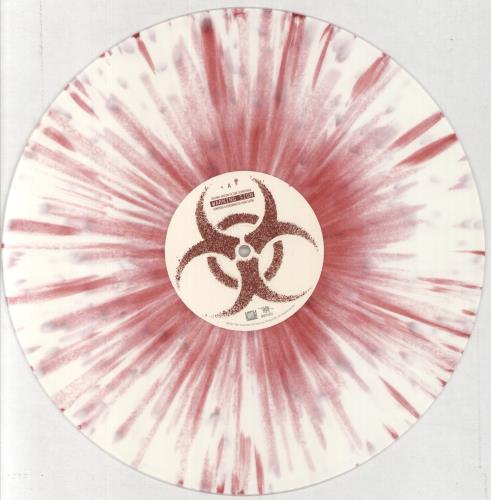 Original Soundtrack Warning Sign - Red and White Splatter Vinyl 2-LP vinyl record set (Double LP Album) UK OST2LWA858157