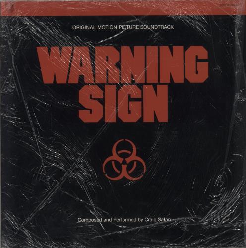 Original Soundtrack Warning Sign - Shrink 2-LP vinyl record set (Double LP Album) US OST2LWA834656