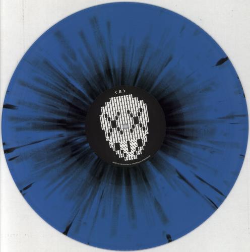Original Soundtrack Watch_Dogs - Blue w/ Black Splatter Vinyl vinyl LP album (LP record) UK OSTLPWA858167