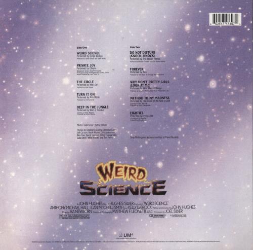Original Soundtrack Weird Science vinyl LP album (LP record) US OSTLPWE851950
