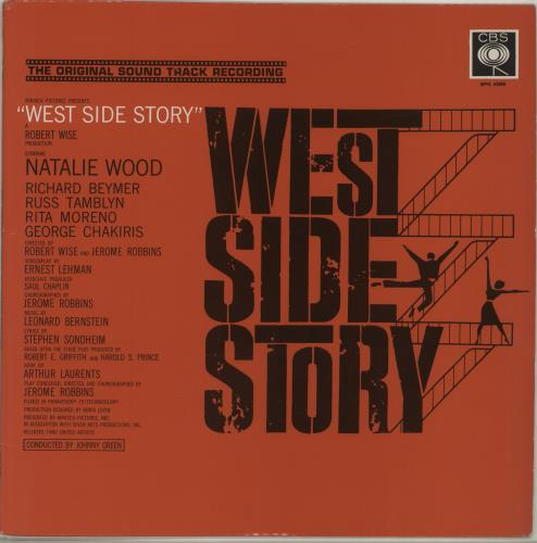 Original Soundtrack West Side Story - 2nd vinyl LP album (LP record) UK OSTLPWE678269