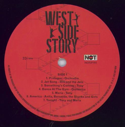 Original Soundtrack West Side Story vinyl LP album (LP record) UK OSTLPWE830240