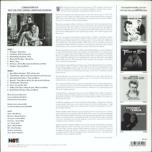 Original Soundtrack West Side Story vinyl LP album (LP record) UK OSTLPWE830240