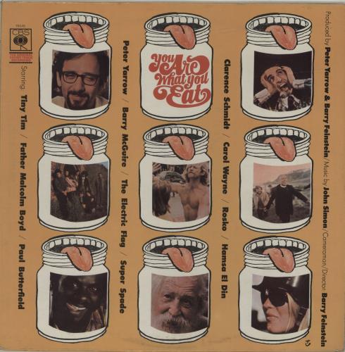Original Soundtrack You Are What You Eat vinyl LP album (LP record) UK OSTLPYO686224