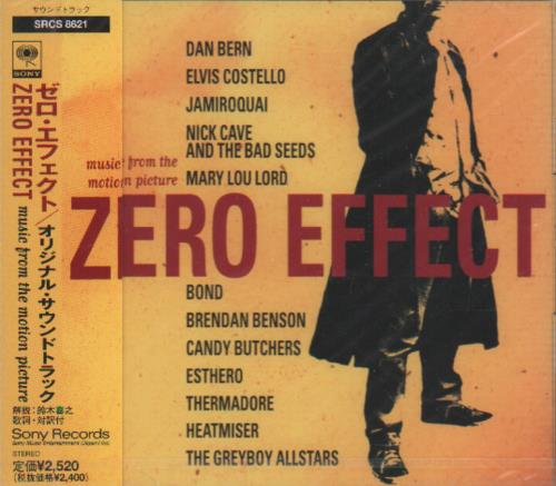 Original Soundtrack Zero Effect CD album (CDLP) Japanese OSTCDZE646198