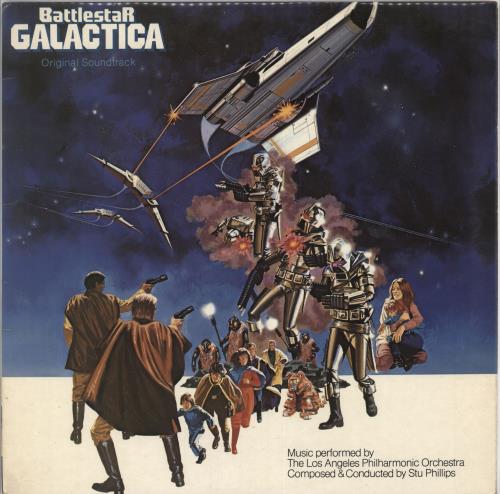 Original Soundtrack Battlestar Galactica (Original Soundtrack) vinyl LP album (LP record) UK OSTLPBA728418