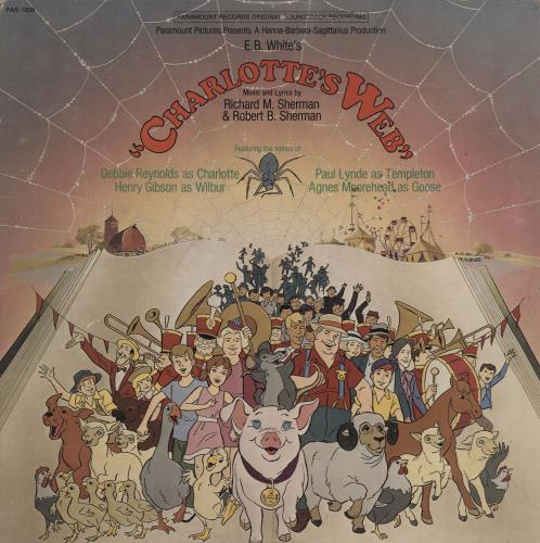 Original Soundtrack Charlotte's Web vinyl LP album (LP record) US OSTLPCH761991