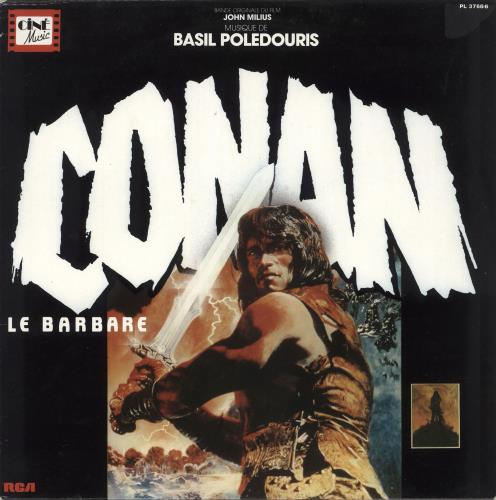 Original Soundtrack Conan Le Barbare vinyl LP album (LP record) French OSTLPCO733379