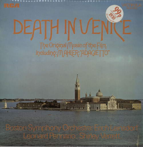 Original Soundtrack Death In Venice vinyl LP album (LP record) UK OSTLPDE569104