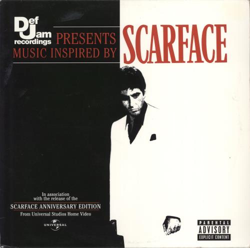 Original Soundtrack Def Jam Presents Music Inspired By Scarface 2-LP vinyl record set (Double Album) US OST2LDE774071