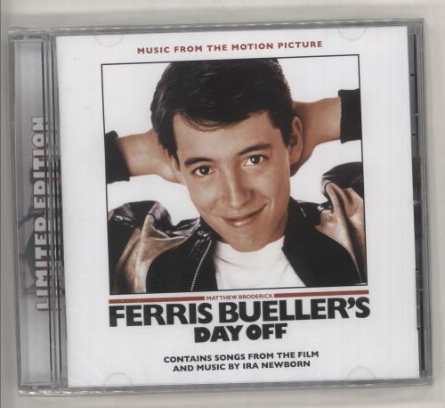 Original Soundtrack Ferris Bueller's Day Off - Sealed CD album (CDLP) US OSTCDFE734855