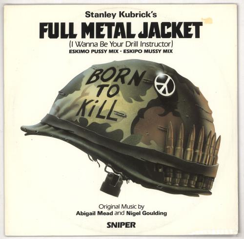 Original Soundtrack Full Metal Jacket (I Wanna Be Your Drill Instructor) 12" vinyl single (12 inch record / Maxi-single) UK OST12FU646336