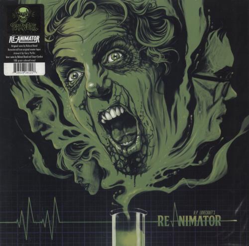 Original Soundtrack H.P. Lovecraft's Reanimator - Green Vinyl vinyl LP album (LP record) US OSTLPHP780686