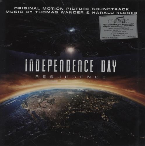 Original Soundtrack Independence Day - Resurgence - Orange Vinyl vinyl LP album (LP record) UK OSTLPIN754593