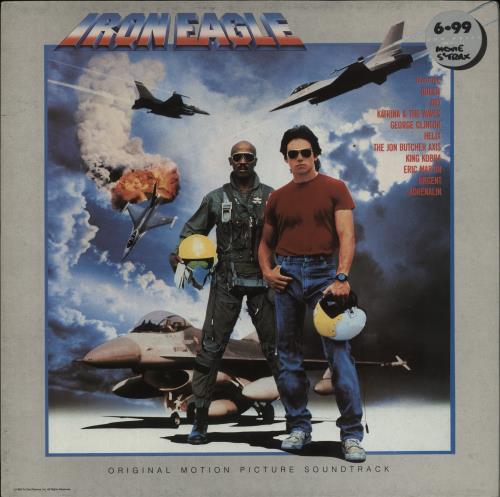 Original Soundtrack Iron Eagle vinyl LP album (LP record) UK OSTLPIR577240