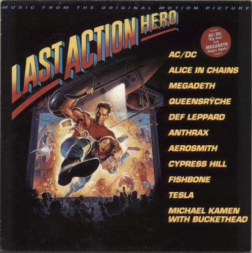 Original Soundtrack Last Action Hero vinyl LP album (LP record) Dutch OSTLPLA718739