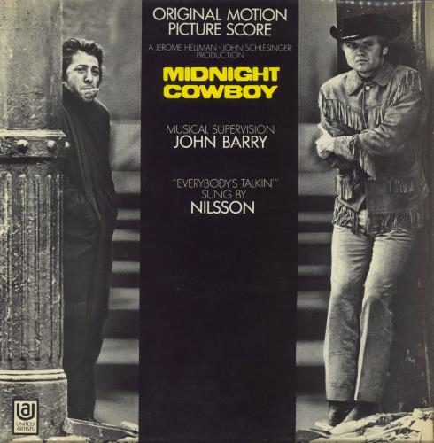 Original Soundtrack Midnight Cowboy - EX vinyl LP album (LP record) UK OSTLPMI656278