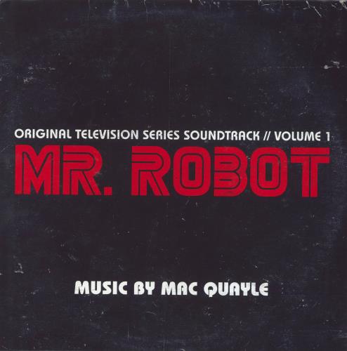 Original Soundtrack Mr. Robot: Volume 1 (Original Television Series Soundtrack) - White Vinyl + Lithograph Print 2-LP vinyl record set (Double LP Album) UK OST2LMR803352